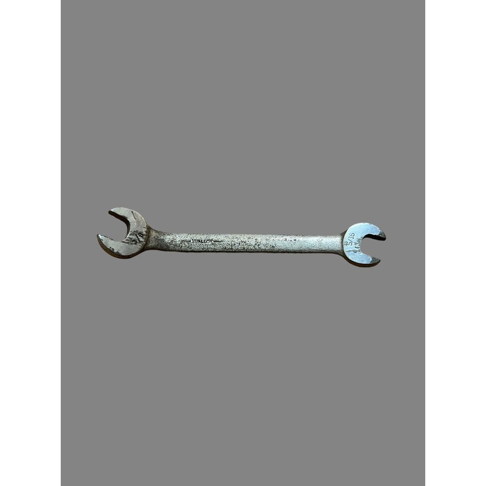 Vintage Billings Vitalloy 1721 SAE Open End Wrench 3/8 5/16